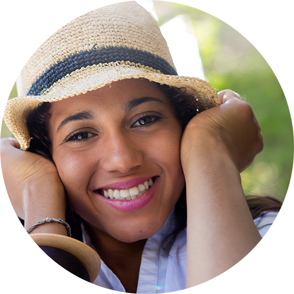 Fiquei surpresa com como os vídeos funcionam. Eu pausava, voltava, pausava de novo, revi a parte do ponto matiz umas quatro vezes até acertar. E acertei.